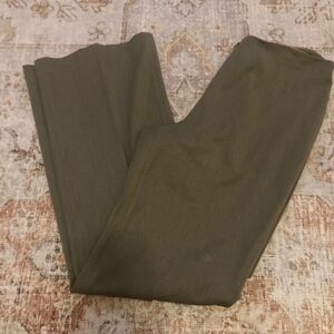 Thalian Olive Green Dress Pants
